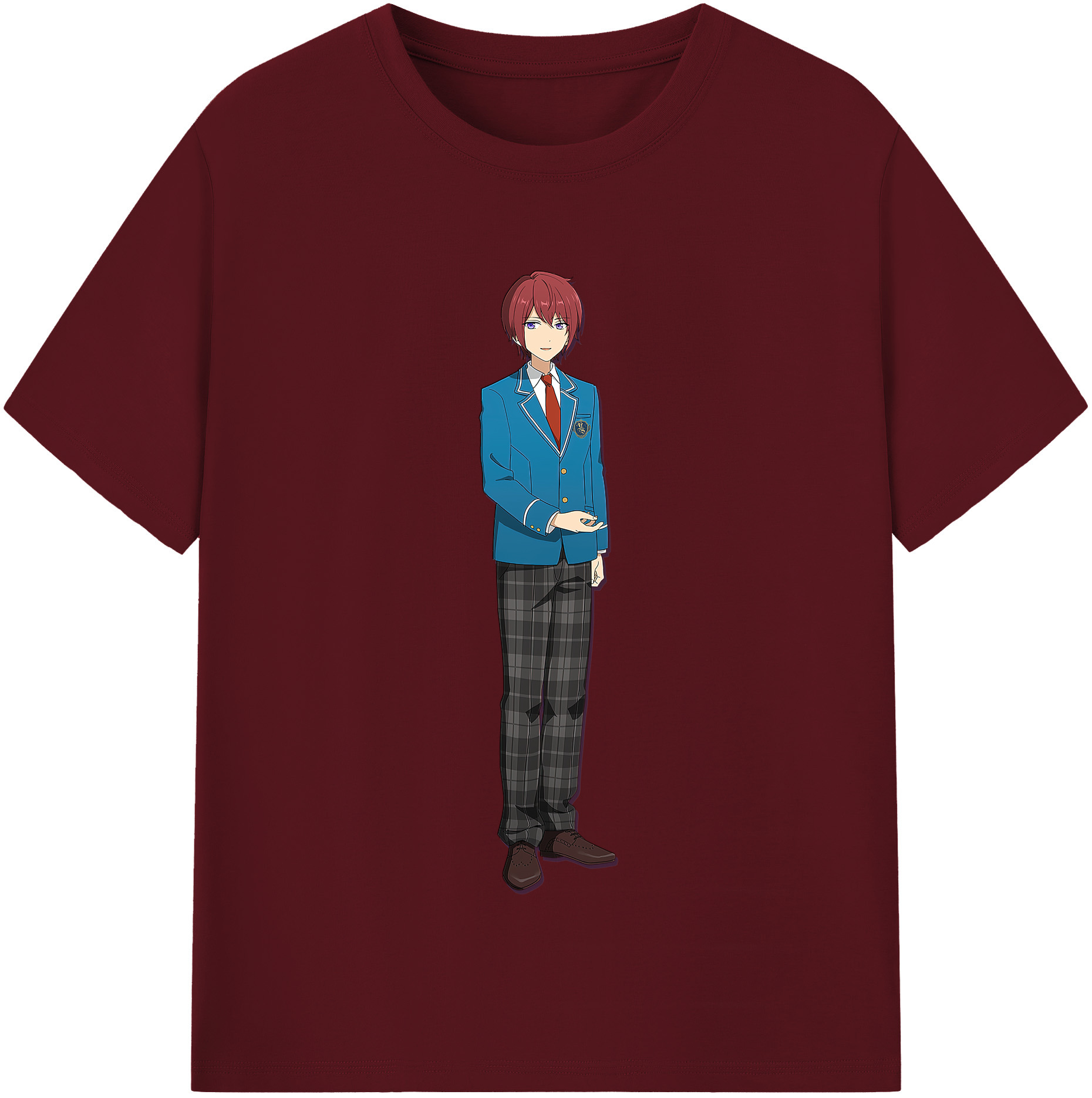 （画像用） あんさんぶるスターズ! Ensemble Stars 綿100％半袖Tシャツ（フロントプリント）